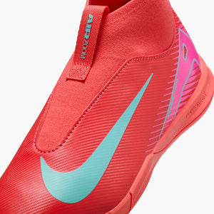 NIKE JR ZM SUPERFLY 10 ACADEMY IC EMBER GLOW/AURORA GREEN