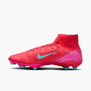 NIKE ZM SUPERFLY 10 ACADEMY FG EMBER GLOW/AURORA GREEN