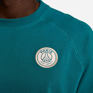 NIKE PSG 24-25 TRAVEL SS TOP GEODE TEAL