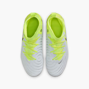 NIKE JR PHANTOM LUNA ll ACADEMY FG METALLIC SILVER/VOLT