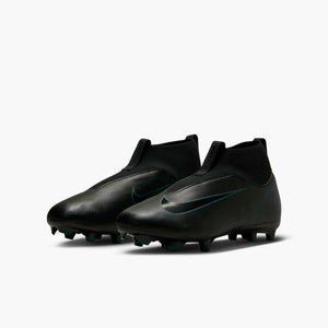 NIKE JR ZM SUPERFLY 10 ACADEMY FG BLACK/DEEP JUNGLE