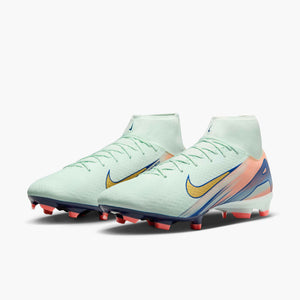 NIKE ZM SUPERFLY 10 ACADEMY MDS FG BARELY GREEN/GOLD COIN