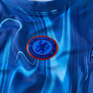 NIKE JR CHELSEA 24-25 HOME JERSEY RUSH BLUE/TEAM ORANGE