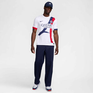 NIKE PSG 24-25 AWAY JERSEY WHITE/MIDNIGHT NAVY