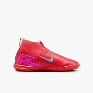 NIKE JR ZM SUPERFLY 10 ACADEMY IC EMBER GLOW/AURORA GREEN