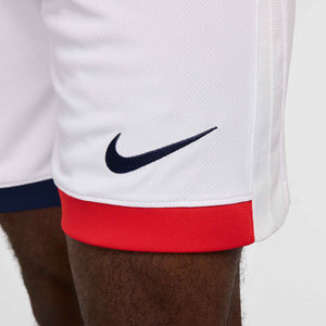 NIKE PSG 24-25 AWAY SHORT WHITE/UNI RED