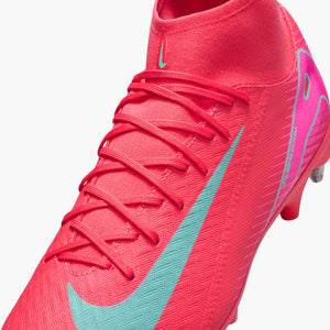 NIKE ZM SUPERFLY 10 ACADEMY SG EMBER GLOW/AURORA GREEN