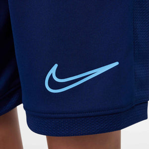 NIKE JR HAALAND DRI-FIT SHORT BLUE VOID/UNI BLUE