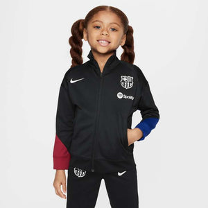 NIKE JR BARCELONA 24-25 STRIKE LB TRACK SUIT BLACK/NOBLE RED