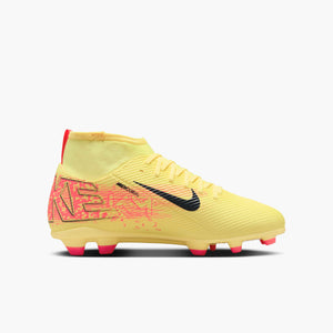 NIKE JR ZM SUPERFLY 10 CLUB FG MBAPPE LASER ORANGE