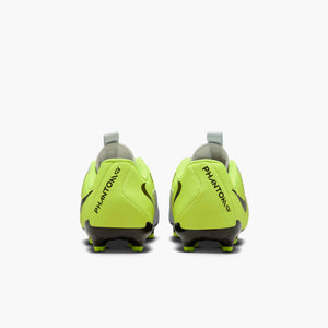 NIKE JR PHANTOM GX ll ACADEMY FG METALLIC SILVER/VOLT