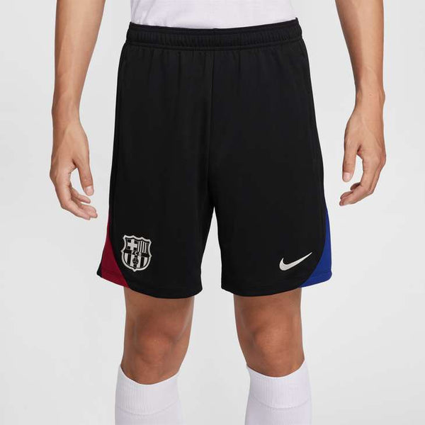 NIKE BARCELONA 24-25 STRIKE SHORT BLACK/NOBLE RED