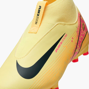 NIKE JR ZM SUPERFLY 10 ACADEMY FG MBAPPE LASER ORANGE