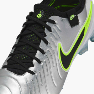 NIKE TIEMPO LEGEND 10 ELITE SG METALLIC SILVER/BLACK/VOLT