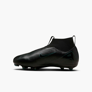 NIKE JR ZM SUPERFLY 10 ACADEMY FG BLACK/DEEP JUNGLE