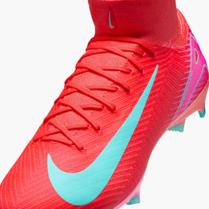 NIKE ZM SUPERFLY 10 PRO FG EMBER GLOW/AURORA GREEN