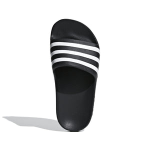 ADI JR ADILETTE AQUA BLACK/WHITE