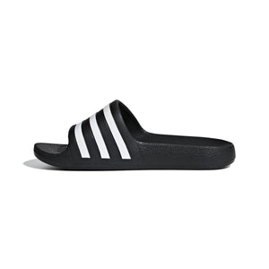 ADI JR ADILETTE AQUA BLACK/WHITE