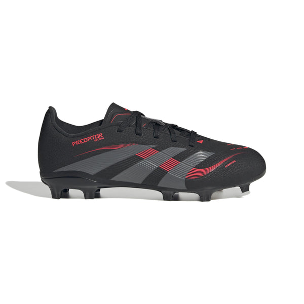 ADI JR PREDATOR LEAGUE FG CORE BLACK/LUCID RED