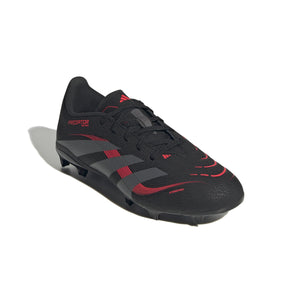 ADI JR PREDATOR LEAGUE FG CORE BLACK/LUCID RED