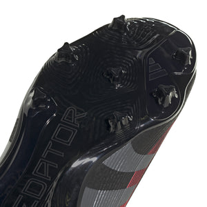 ADI JR PREDATOR LEAGUE FG CORE BLACK/LUCID RED