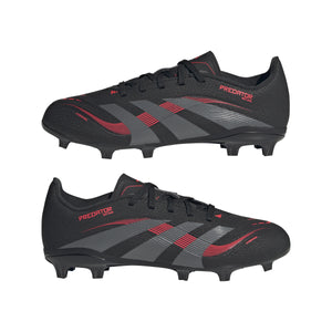 ADI JR PREDATOR LEAGUE FG CORE BLACK/LUCID RED