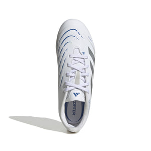 ADI JR PREDATOR LEAGUE FG WHITE/SILVER/ROYAL