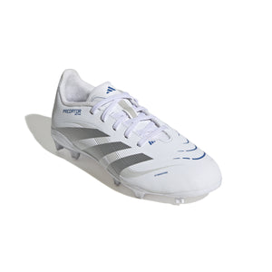 ADI JR PREDATOR LEAGUE FG WHITE/SILVER/ROYAL