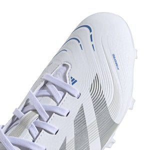 ADI JR PREDATOR LEAGUE FG WHITE/SILVER/ROYAL