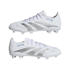 ADI JR PREDATOR LEAGUE FG WHITE/SILVER/ROYAL