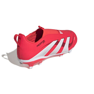 ADI JR PREDATOR LEAGUE LL FG LUCID RED/WHITE