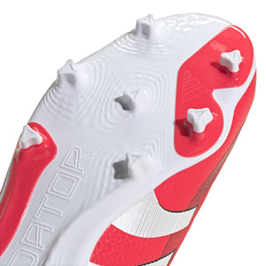 ADI JR PREDATOR LEAGUE LL FG LUCID RED/WHITE