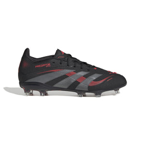 ADI JR PREDATOR ELITE FG CORE BLACK/LUCID RED