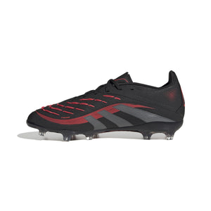 ADI JR PREDATOR ELITE FG CORE BLACK/LUCID RED