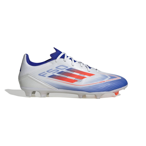 ADI F50 LEAGUE FG WHITE/SOLAR RED/LUCID BLUE