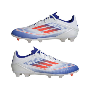 ADI F50 LEAGUE FG WHITE/SOLAR RED/LUCID BLUE