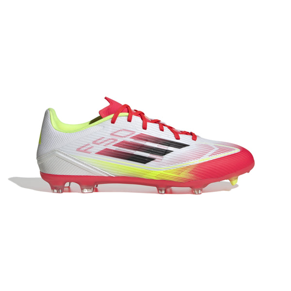 ADI F50 LEAGUE FG WHITE/SOLAR RED/SOLAR YELLOW