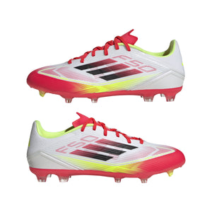 ADI F50 LEAGUE FG WHITE/SOLAR RED/SOLAR YELLOW