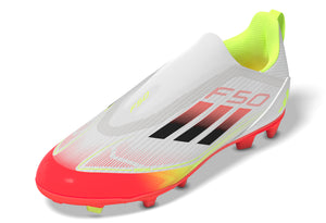 ADI JR F50 LEAGUE LL FG WHITE/SOLAR RED/SOLAR YELLOW