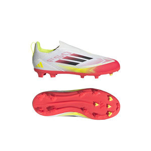 ADI JR F50 LEAGUE LL FG WHITE/SOLAR RED/SOLAR YELLOW