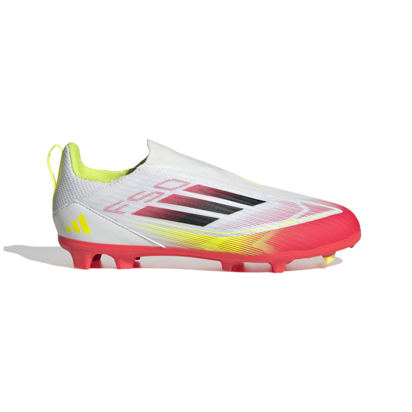 ADI JR F50 LEAGUE LL FG WHITE/SOLAR RED/SOLAR YELLOW