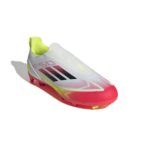 ADI JR F50 LEAGUE LL FG WHITE/SOLAR RED/SOLAR YELLOW