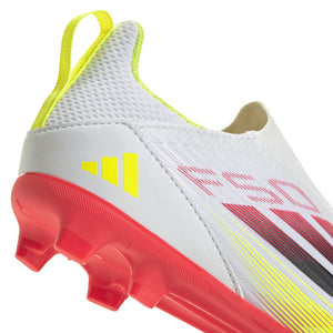 ADI JR F50 LEAGUE LL FG WHITE/SOLAR RED/SOLAR YELLOW