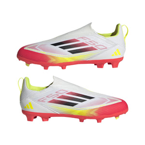 ADI JR F50 LEAGUE LL FG WHITE/SOLAR RED/SOLAR YELLOW