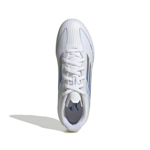 ADI JR F50 LEAGUE FG WHITE/SILVER/ROYAL