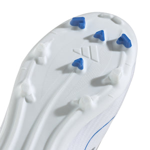 ADI JR F50 LEAGUE FG WHITE/SILVER/ROYAL