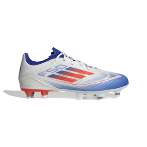 ADI F50 LEAGUE SG WHITE/SOLAR RED/LUCID BLUE