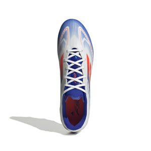 ADI F50 LEAGUE SG WHITE/SOLAR RED/LUCID BLUE