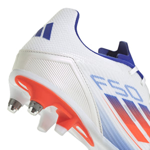 ADI F50 LEAGUE SG WHITE/SOLAR RED/LUCID BLUE