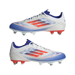 ADI F50 LEAGUE SG WHITE/SOLAR RED/LUCID BLUE